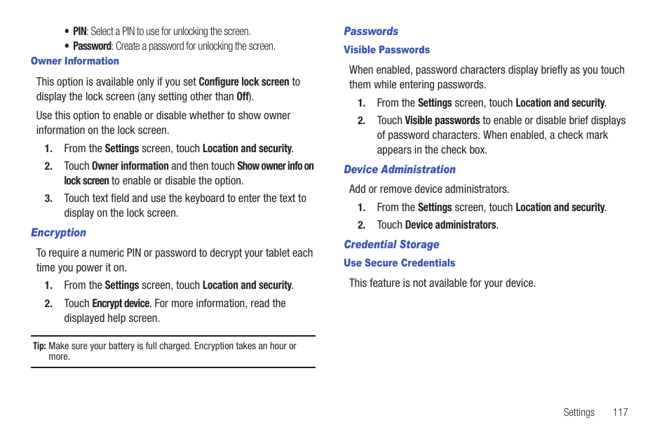 Samsung SCH-I905ZKAUSC User Manual | Page 121 / 178