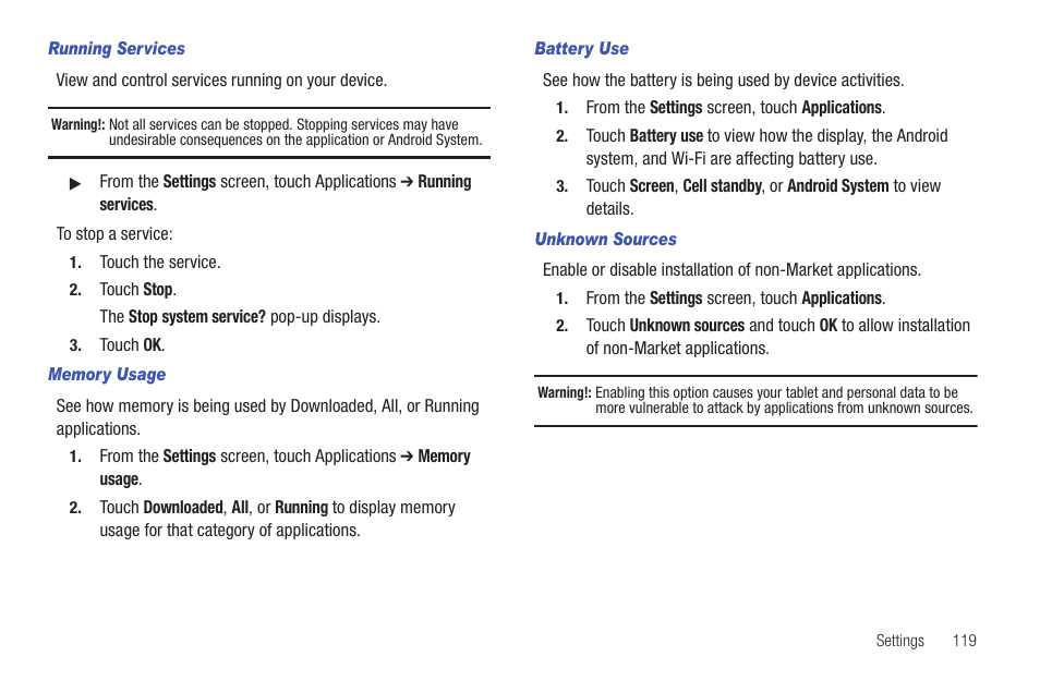 Samsung SCH-I905ZKAUSC User Manual | Page 123 / 178