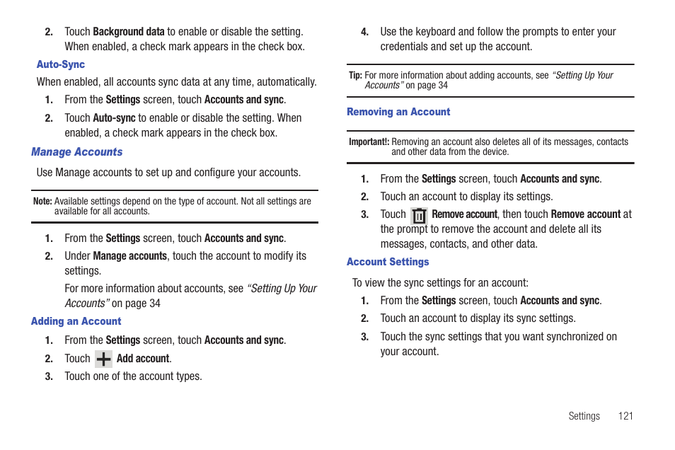 Samsung SCH-I905ZKAUSC User Manual | Page 125 / 178