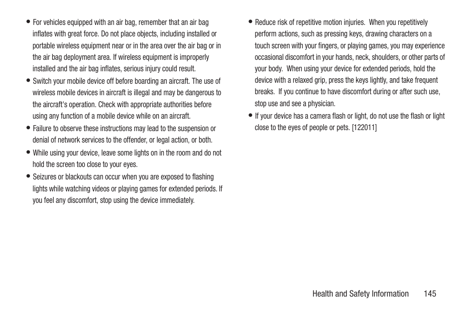 Samsung SCH-I905ZKAUSC User Manual | Page 149 / 178