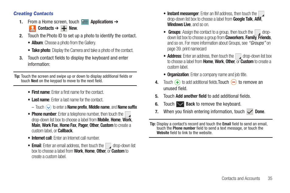Samsung SCH-I905ZKAUSC User Manual | Page 39 / 178