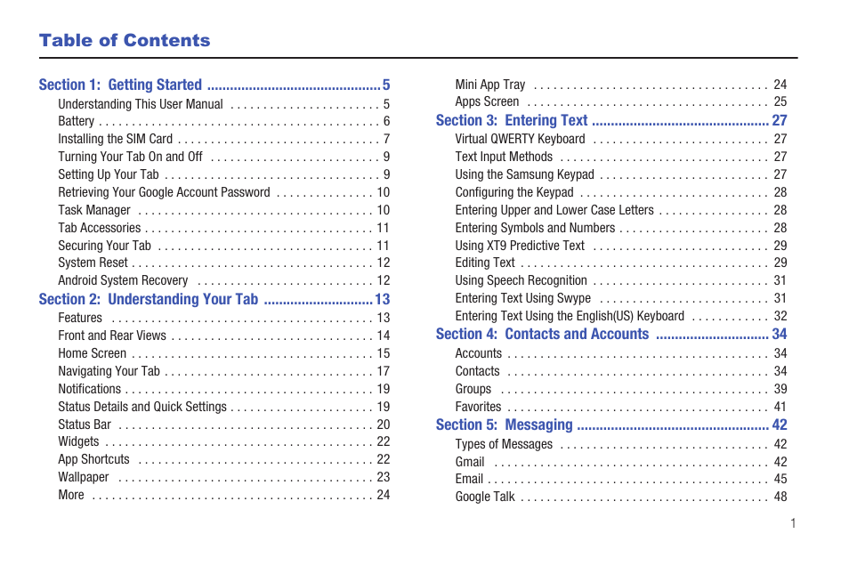 Samsung SCH-I905ZKAUSC User Manual | Page 5 / 178