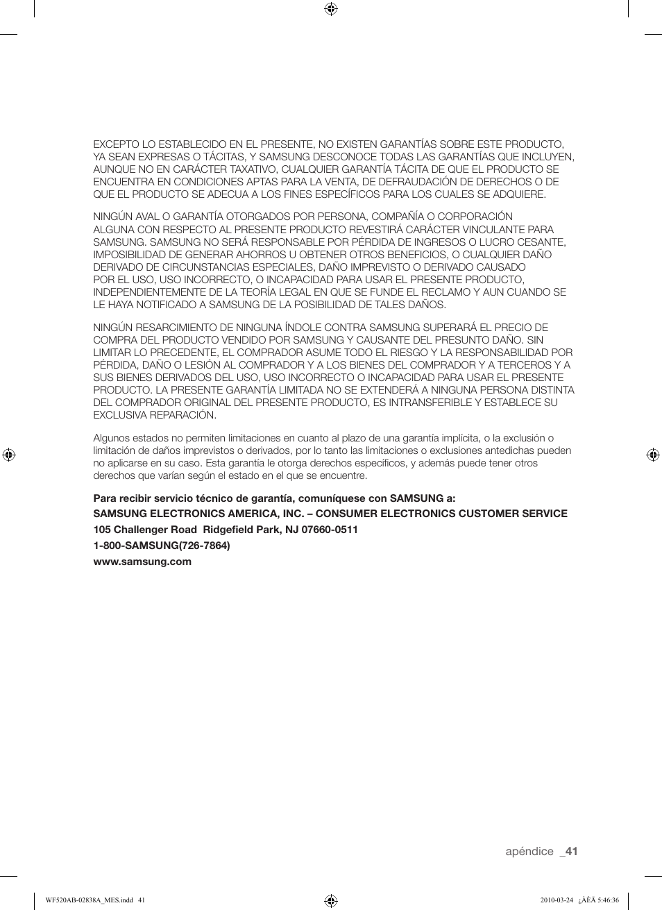 Samsung WF520ABW-XAA User Manual | Page 83 / 84