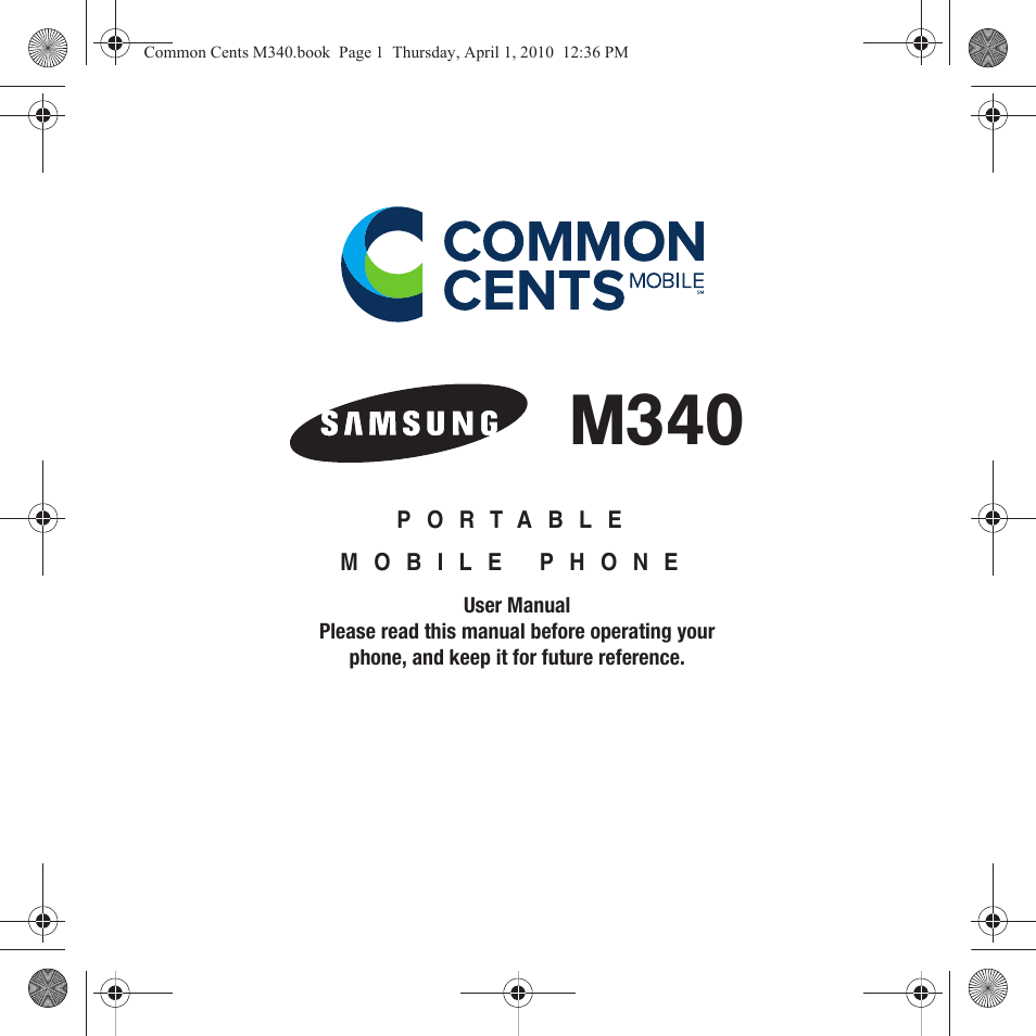 Samsung SPH-M340DAACMU User Manual | 102 pages