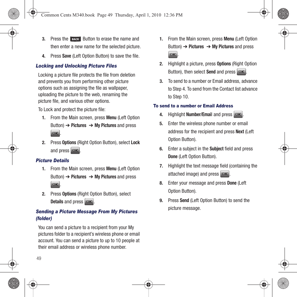 Samsung SPH-M340DAACMU User Manual | Page 52 / 102