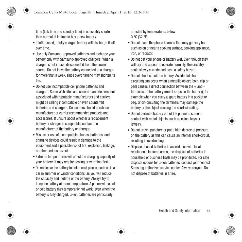 Samsung SPH-M340DAACMU User Manual | Page 91 / 102