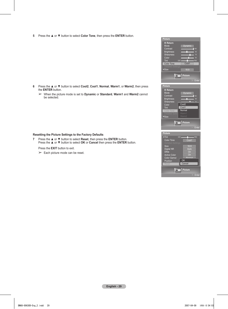 Samsung HLT6756WX-XAA User Manual | Page 29 / 144