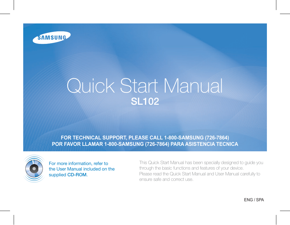 Samsung EC-SL102BBP-US User Manual | 22 pages