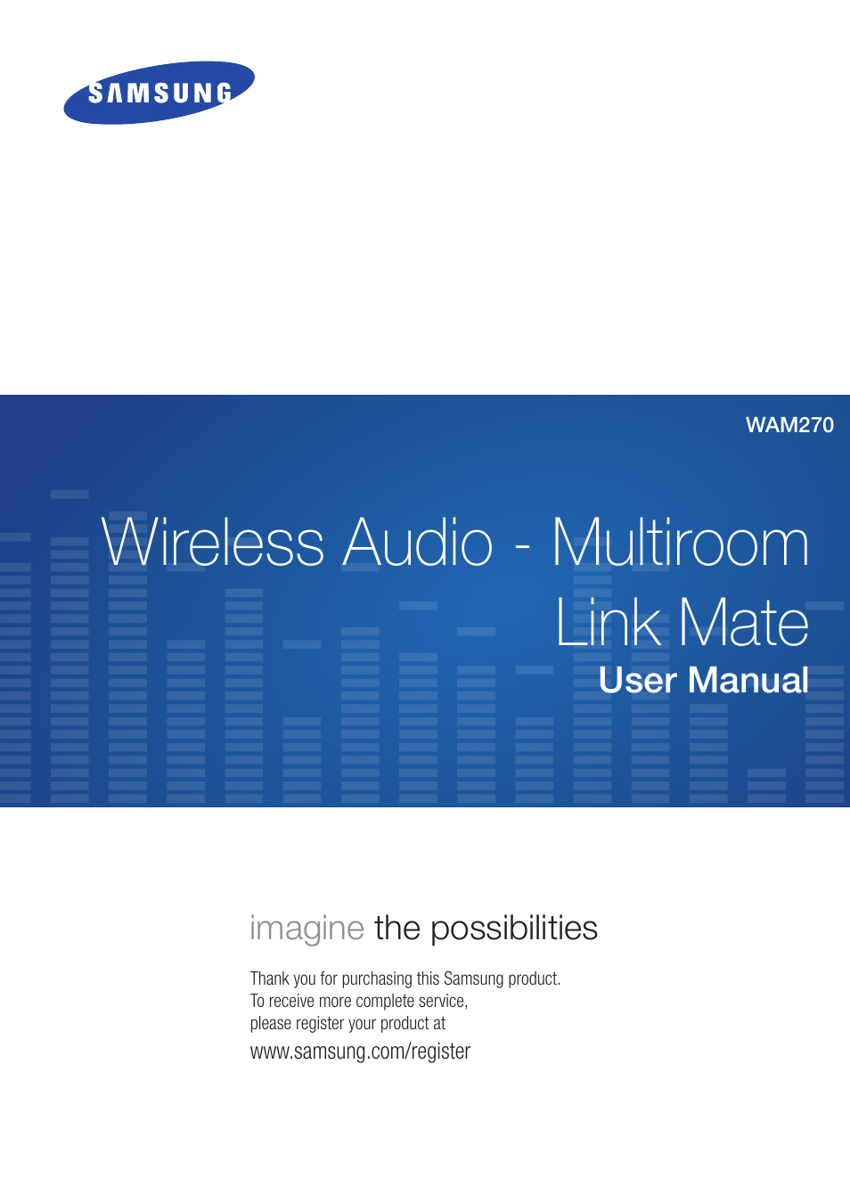 Samsung WAM270-ZA User Manual | 75 pages