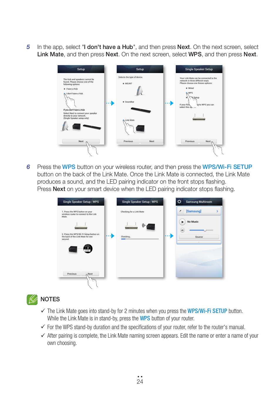 Samsung WAM270-ZA User Manual | Page 24 / 75