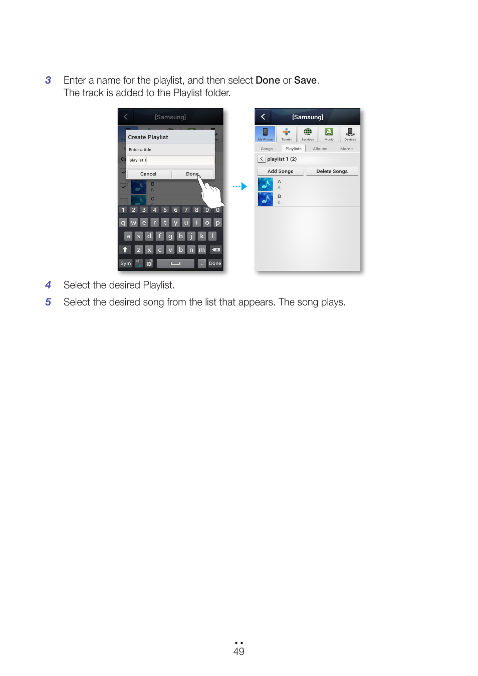 Samsung WAM270-ZA User Manual | Page 49 / 75