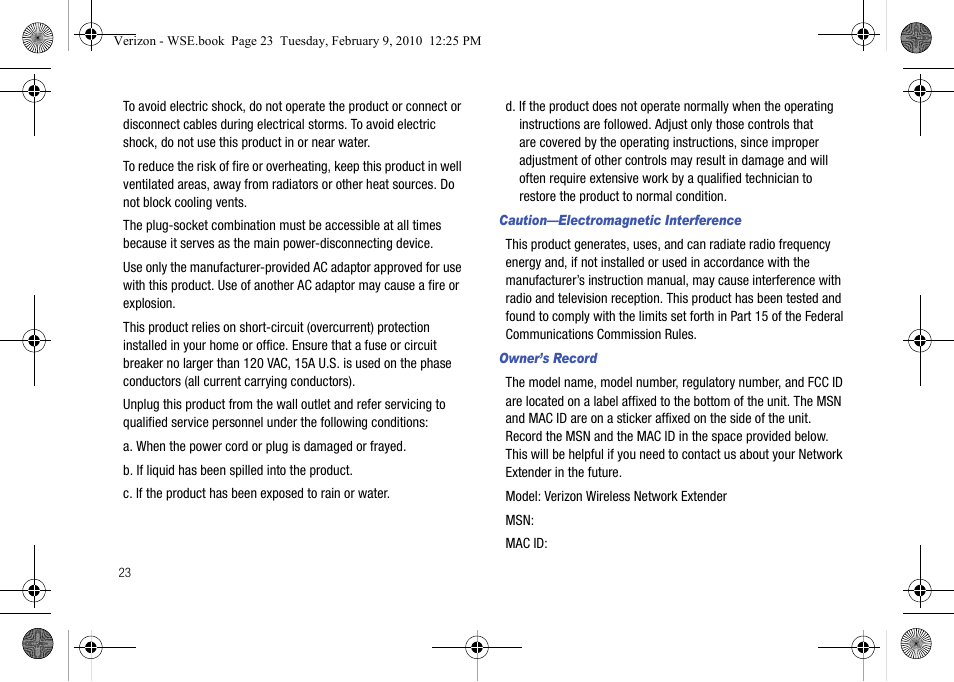 Samsung SCS-26UC4 User Manual | Page 26 / 67