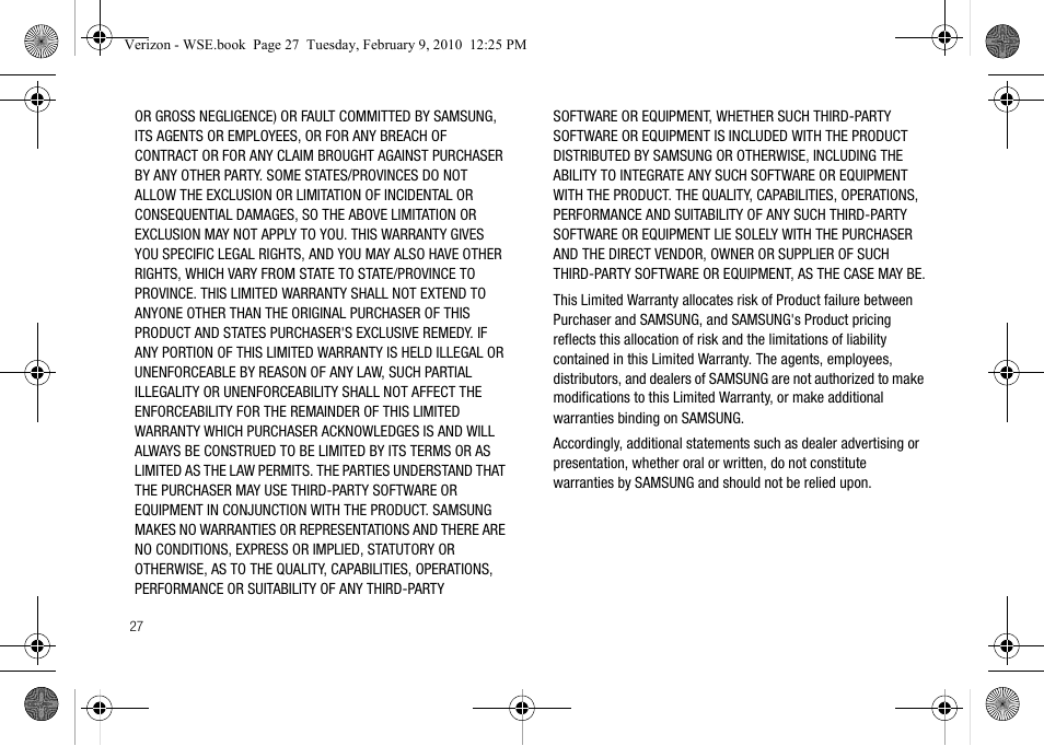 Samsung SCS-26UC4 User Manual | Page 30 / 67