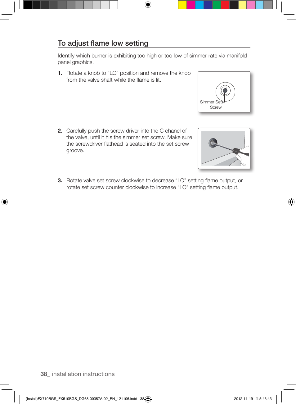 Samsung NX583G0VBSR-AA User Manual | Page 38 / 40
