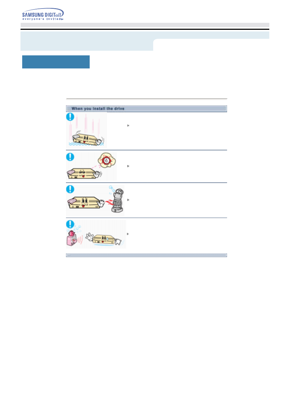 Safety precautions - installstion, Safety precautions, Installation | Samsung SM-352NRNS User Manual | Page 3 / 22