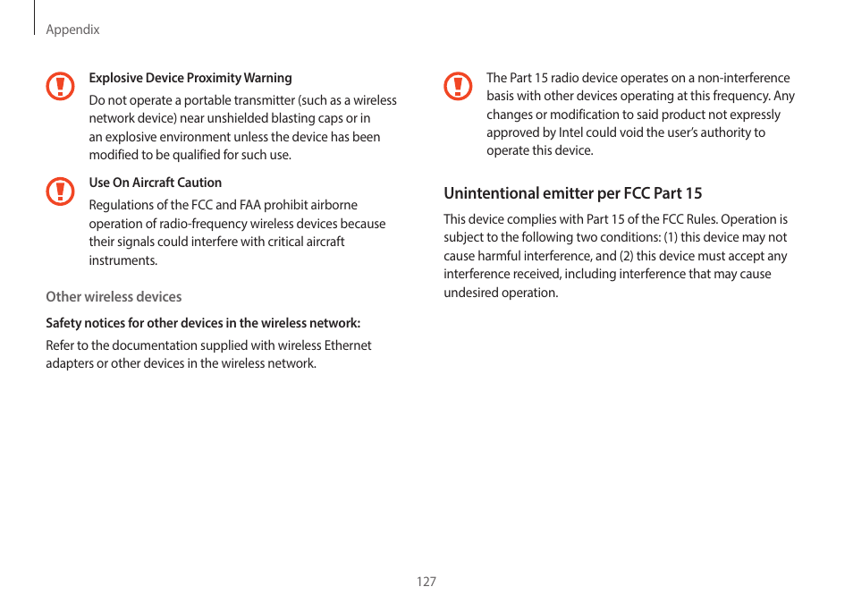 Samsung NP940X3G-K03US User Manual | Page 127 / 147