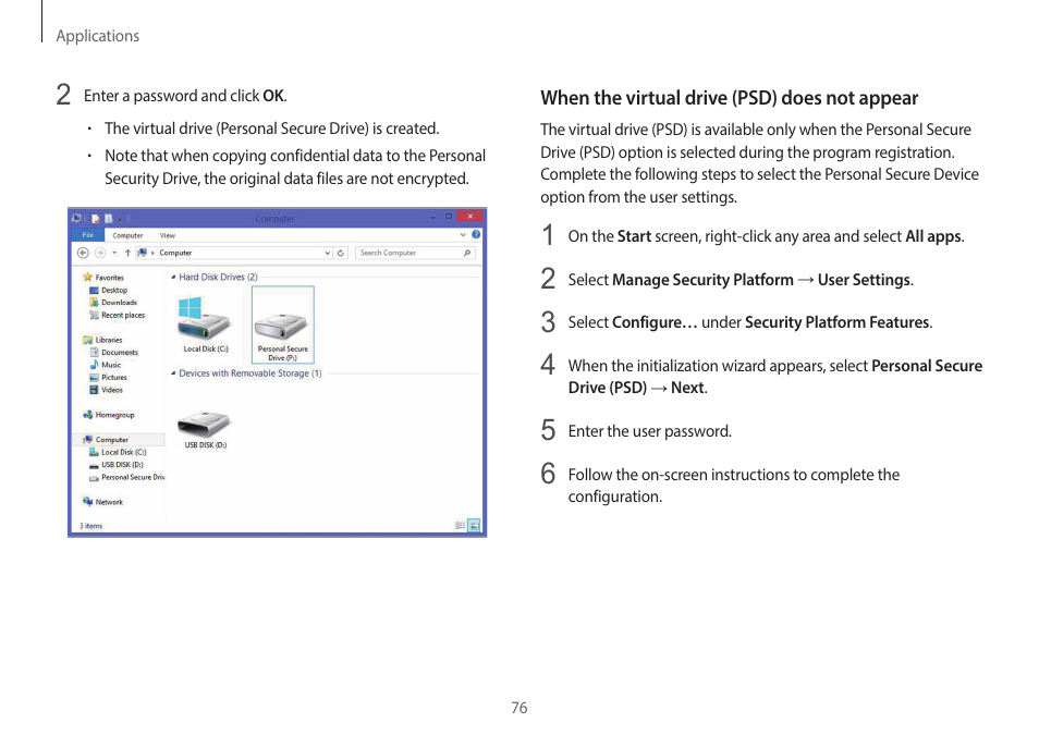 Samsung NP940X3G-K03US User Manual | Page 76 / 147