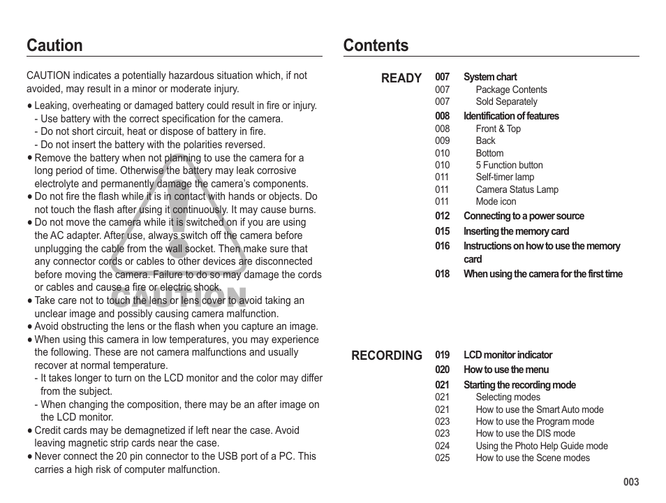 Samsung EC-SL50ZZBPSUS User Manual | Page 4 / 98