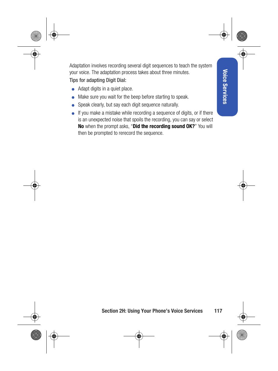 Vo ice ser vices | Samsung SPH-M500BKMEID User Manual | Page 141 / 258