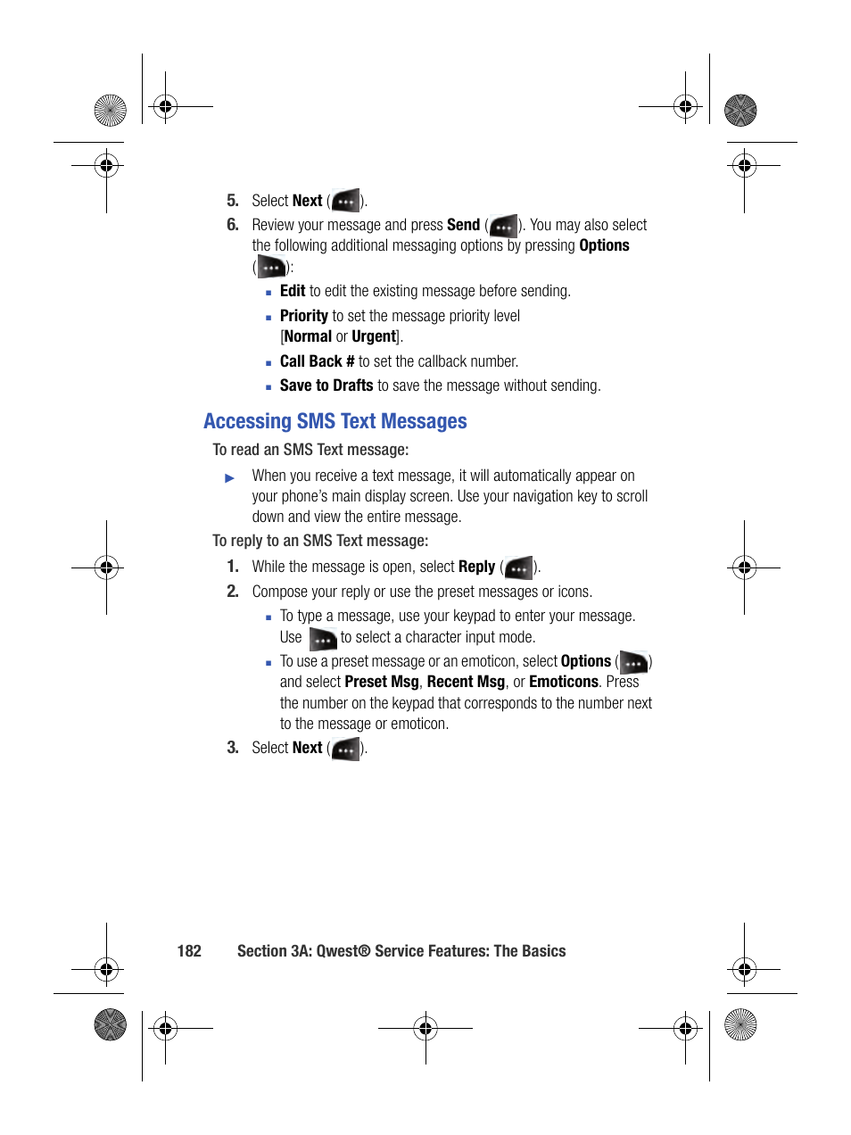 Accessing sms text messages | Samsung SPH-M500BKMEID User Manual | Page 206 / 258