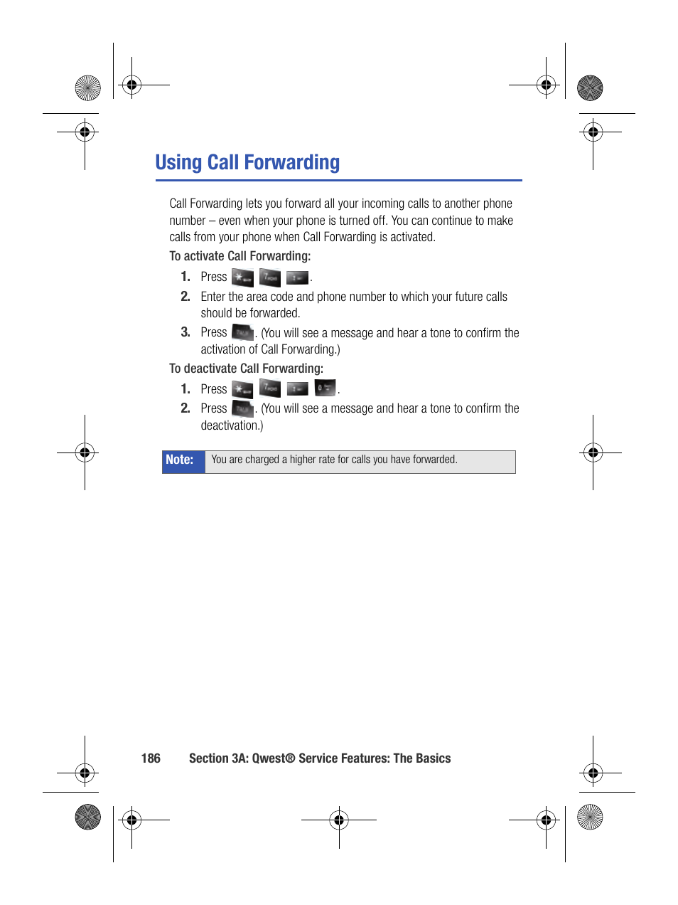 Using call forwarding | Samsung SPH-M500BKMEID User Manual | Page 210 / 258