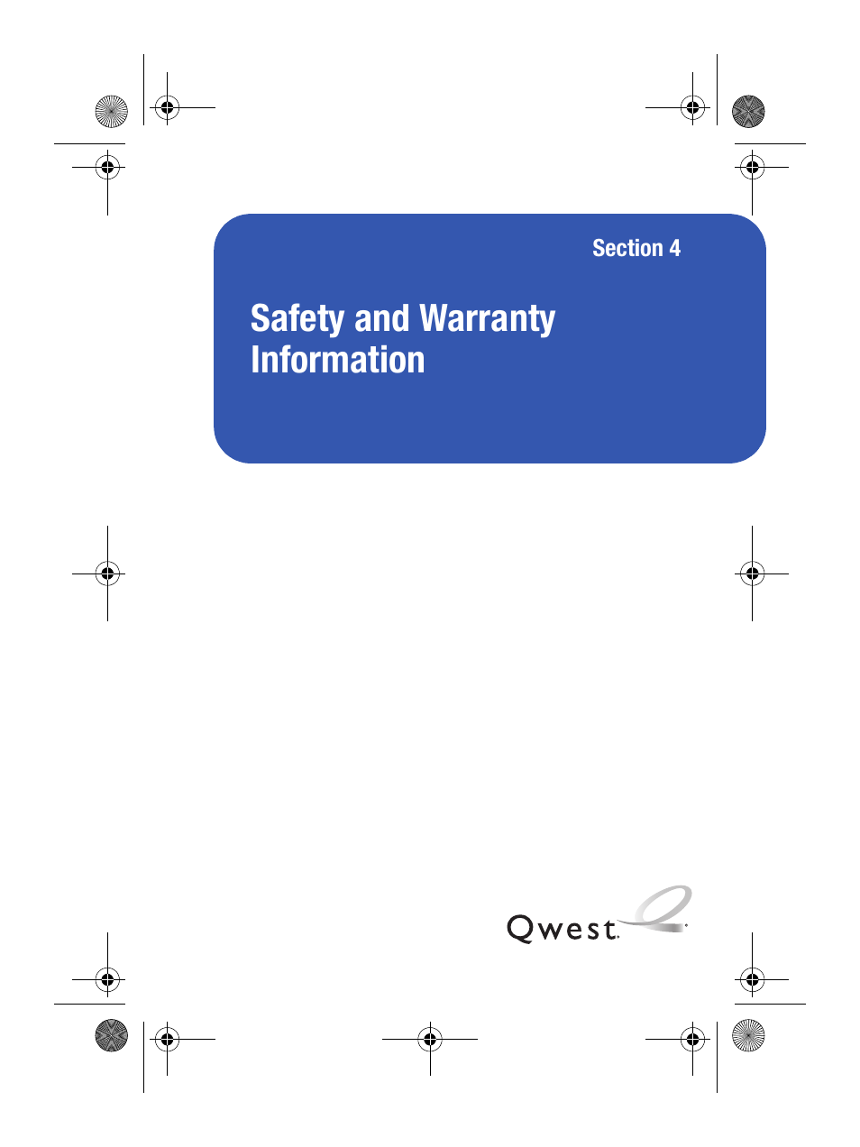 Safety and warranty information, Section 4: safety and warranty information | Samsung SPH-M500BKMEID User Manual | Page 237 / 258