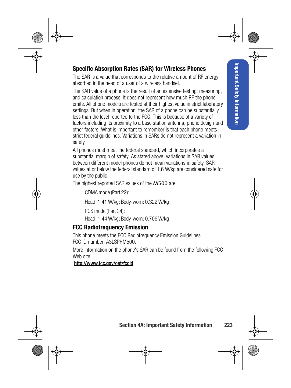 Samsung SPH-M500BKMEID User Manual | Page 247 / 258
