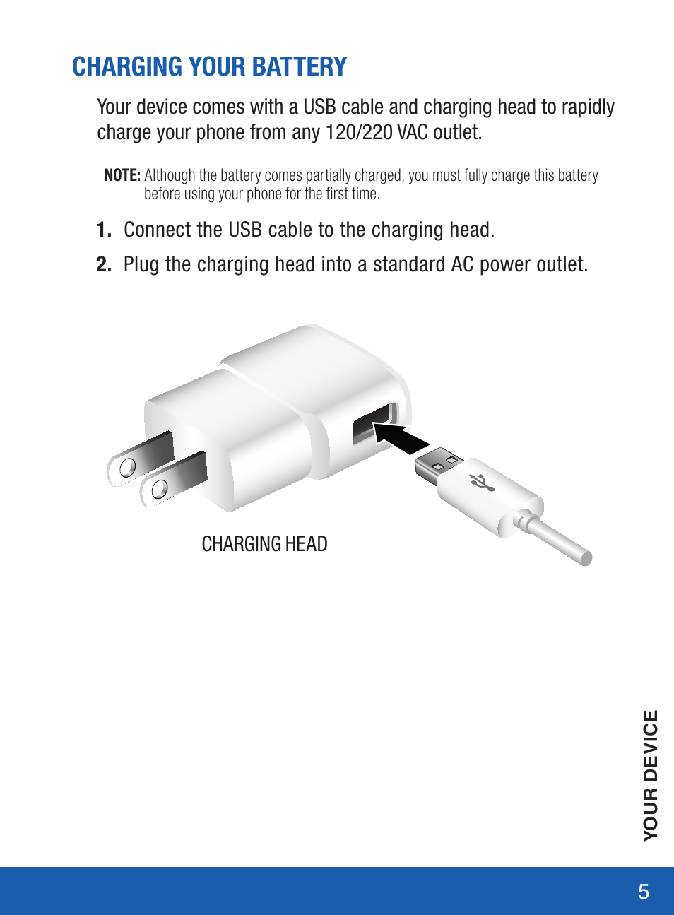 Charging your battery | Samsung SM-S975LZKATFN User Manual | Page 6 / 36