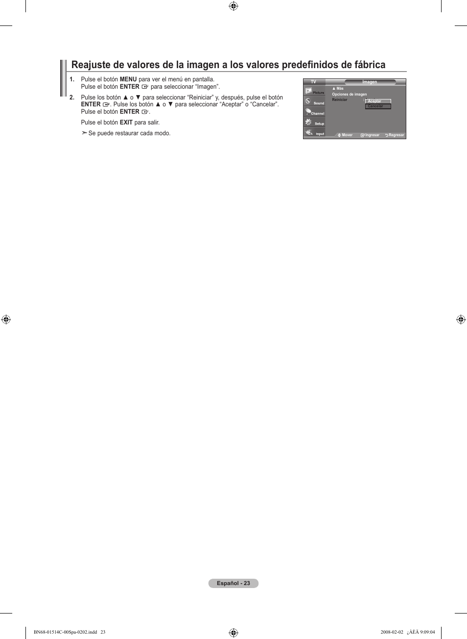 Samsung LN19A331J1DXZA User Manual | Page 85 / 121