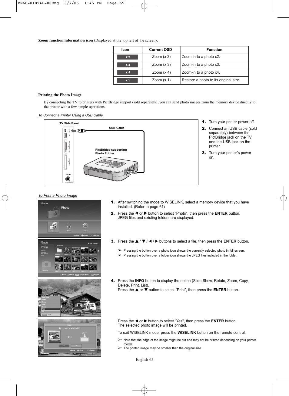 Samsung HPS5073X-XAA User Manual | Page 65 / 76