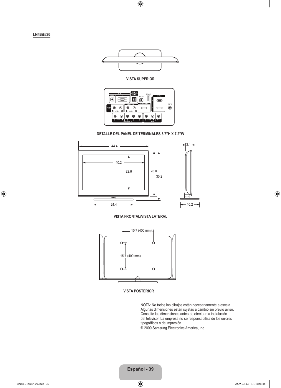 Samsung LN40B530P7NXZA User Manual | Page 82 / 83
