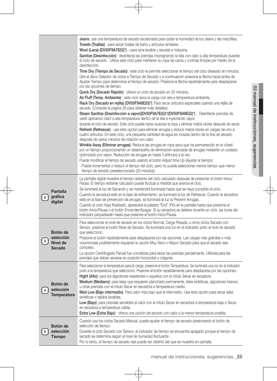 Samsung DV50F9A7GVP-A2 User Manual | Page 113 / 132