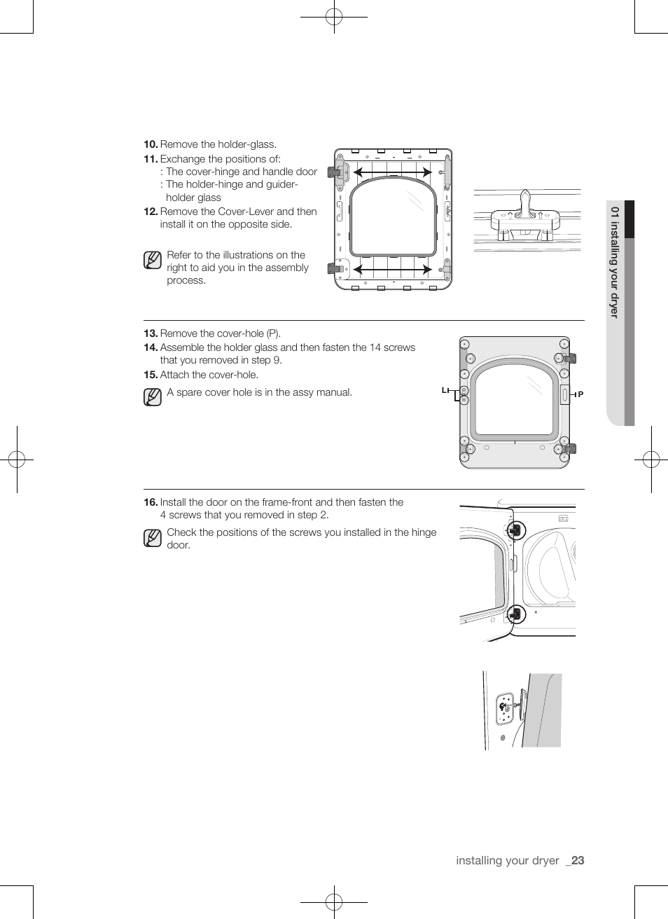 Samsung DV50F9A7GVP-A2 User Manual | Page 23 / 132