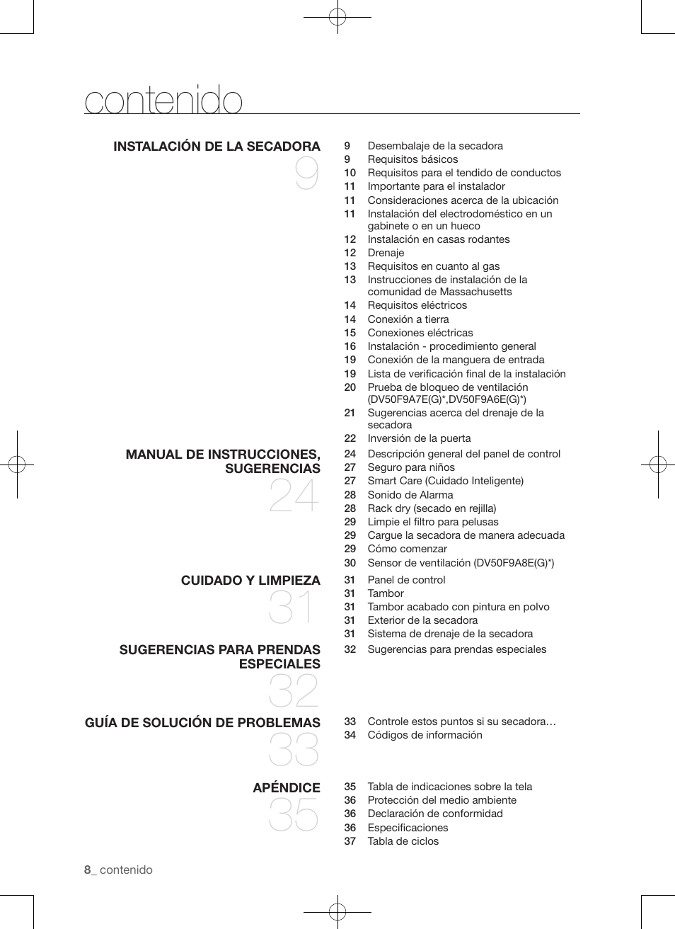 Samsung DV50F9A7GVP-A2 User Manual | Page 96 / 132