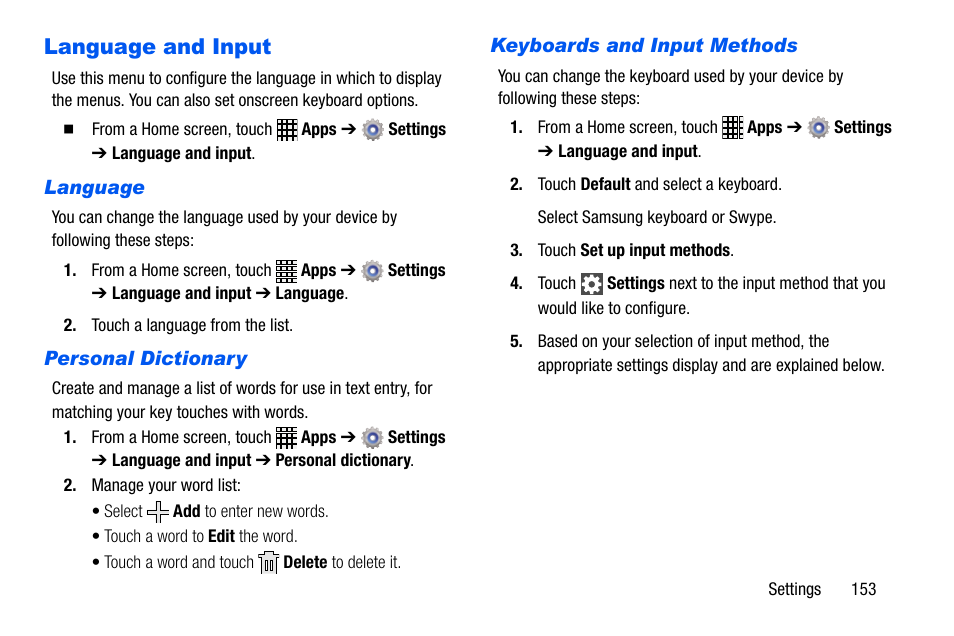 Language and input | Samsung SCH-I535MBPVZW User Manual | Page 160 / 179