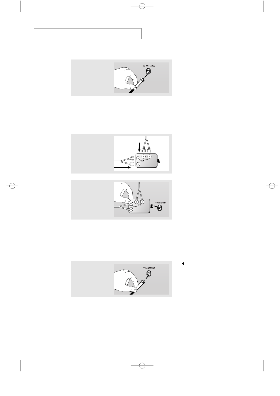 Connecting cable tv | Samsung LTP2035X-XAA User Manual | Page 13 / 49
