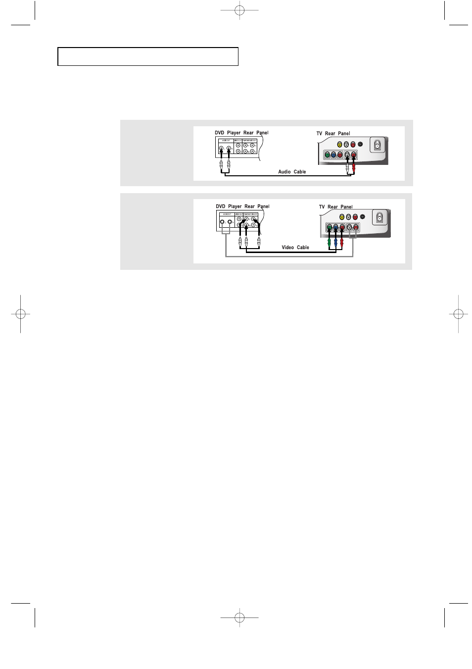 Connecting a dvd player | Samsung LTP2035X-XAA User Manual | Page 18 / 49