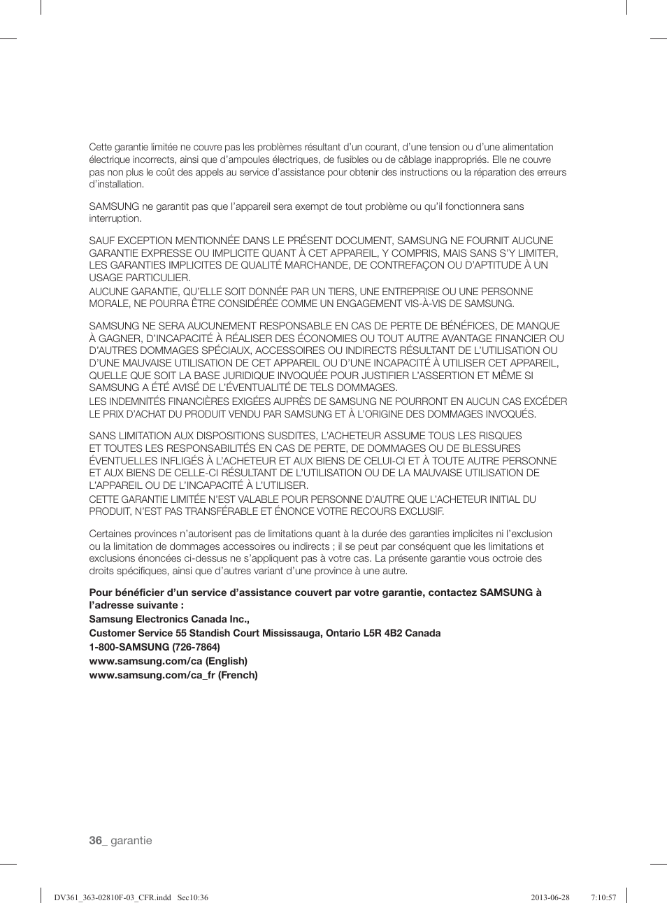 Samsung DV361GWBEWR-A3 User Manual | Page 72 / 112