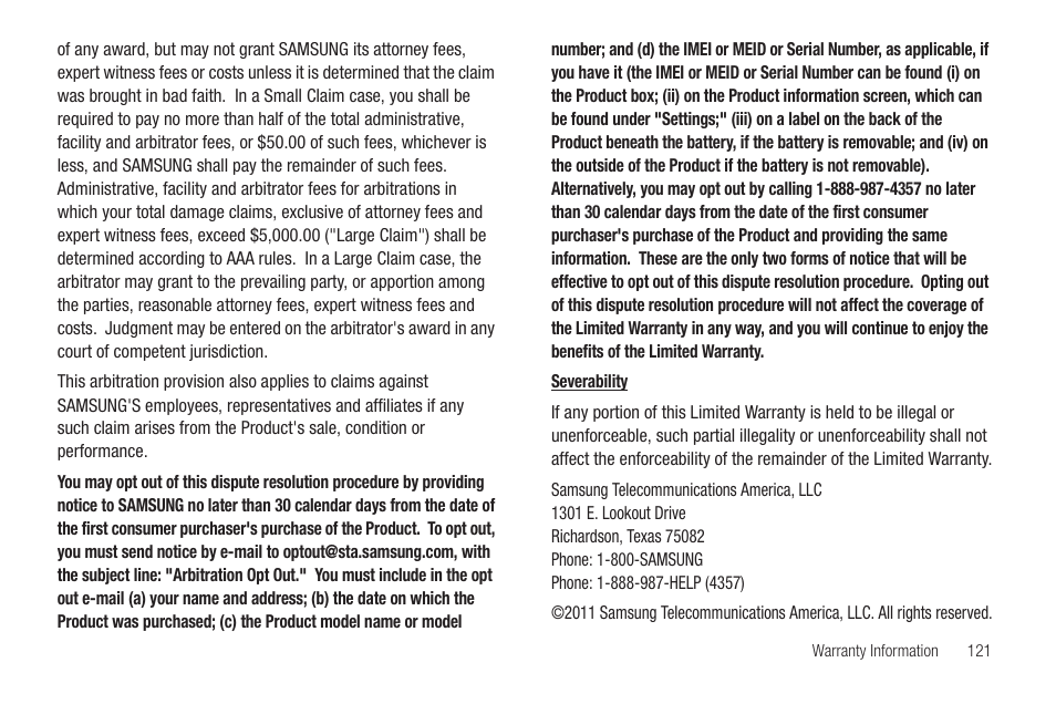 Samsung SCH-R261BSAXAR User Manual | Page 125 / 134