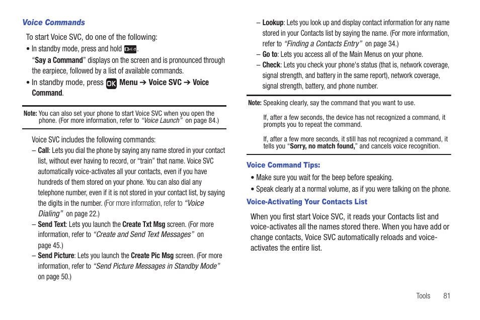 Samsung SCH-R261BSAXAR User Manual | Page 85 / 134