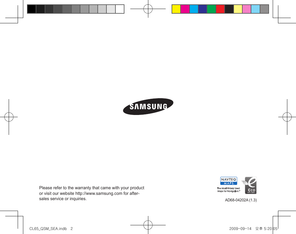 Samsung EC-CL65ZZBPRUS User Manual | Page 24 / 24