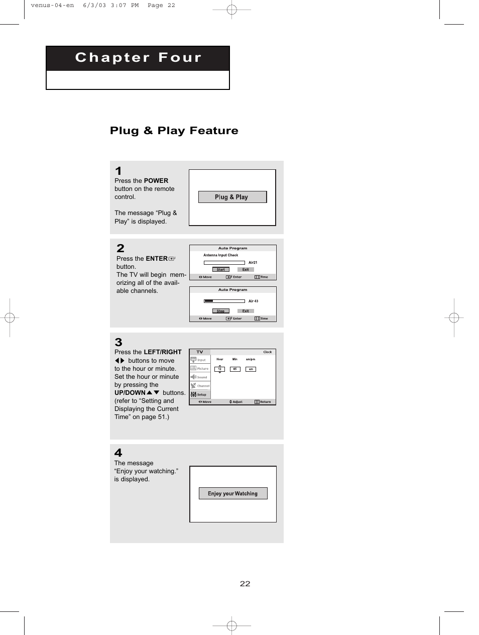 Plug & play feature | Samsung LTN406WX-XAC User Manual | Page 29 / 81