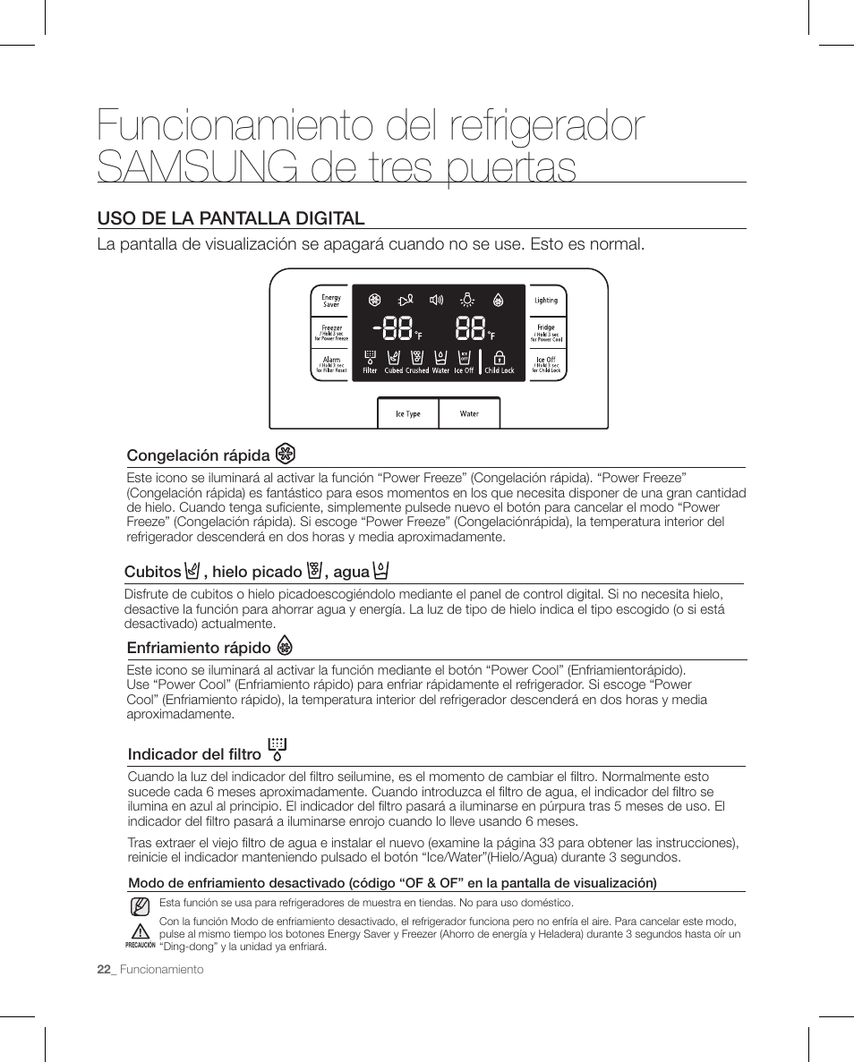 Samsung RFG297AAPN-XAA User Manual | Page 64 / 84