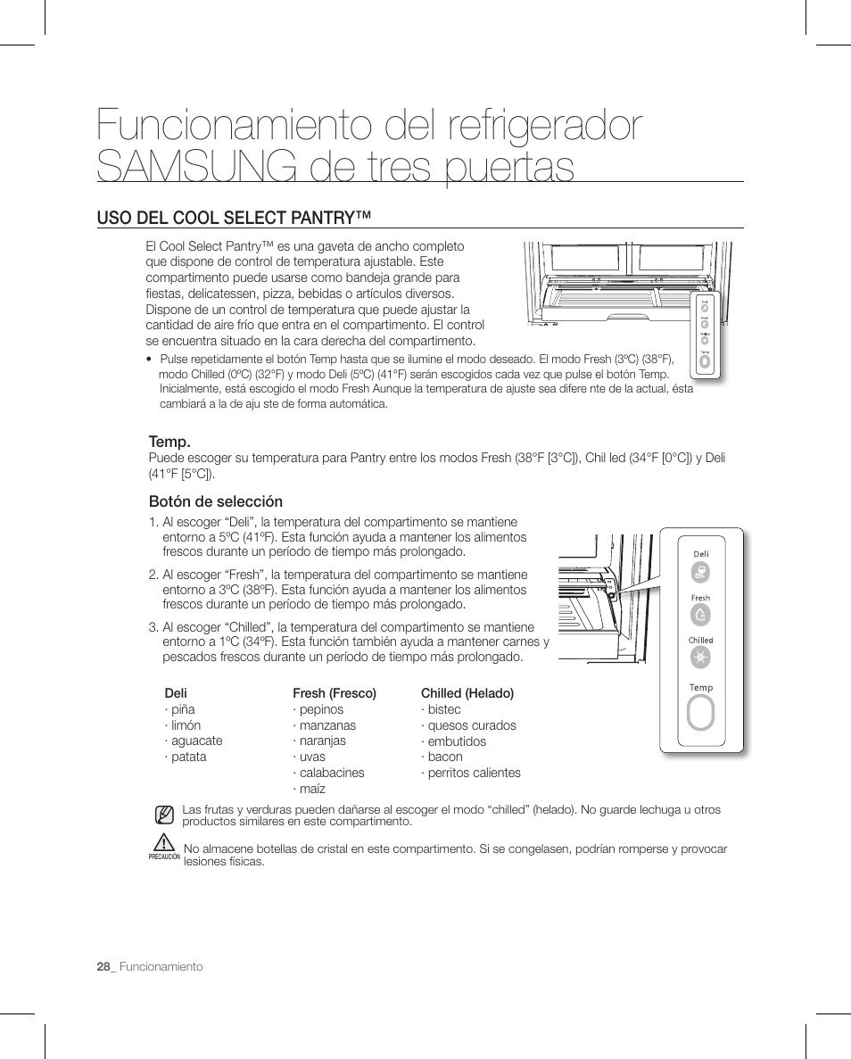 Samsung RFG297AAPN-XAA User Manual | Page 70 / 84