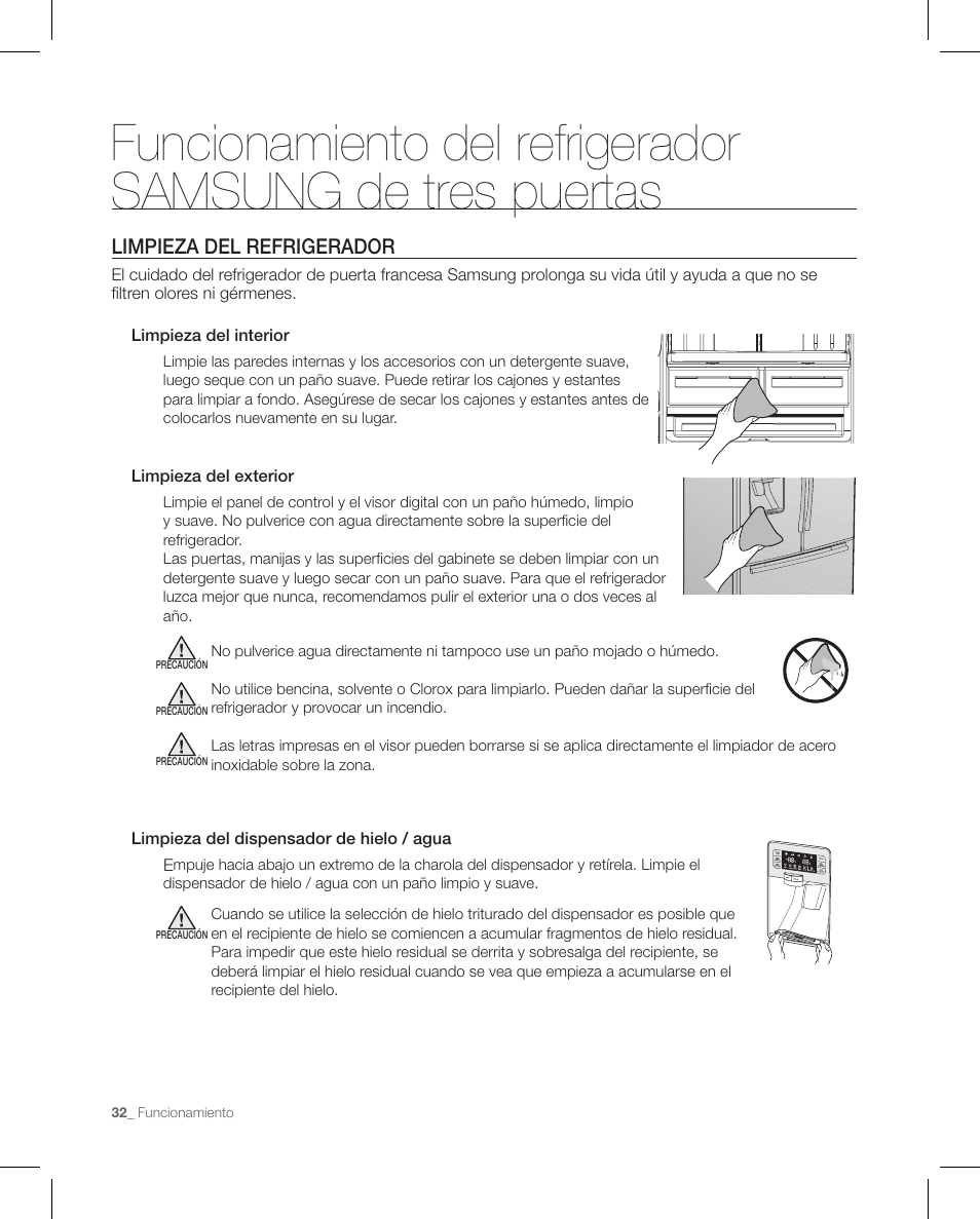 Samsung RFG297AAPN-XAA User Manual | Page 74 / 84