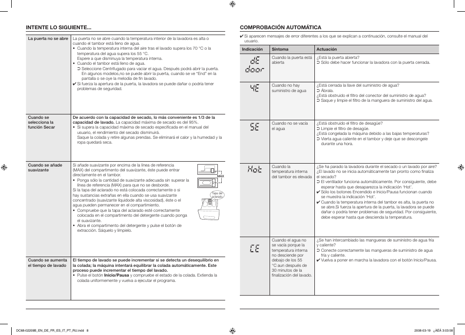 Samsung WF42H5400AW-A2 User Manual | Page 8 / 14