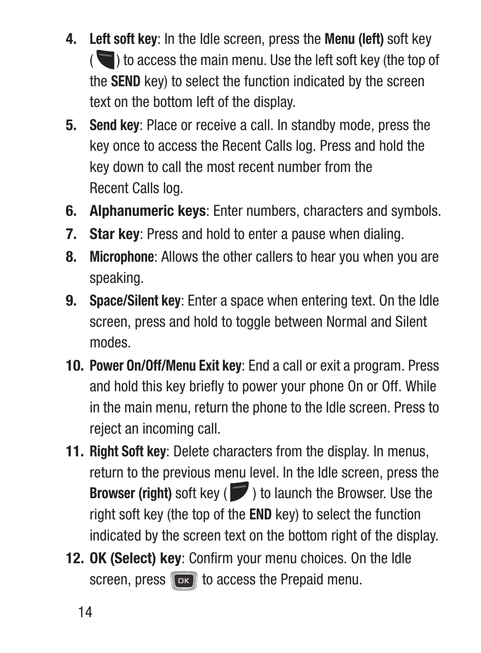 Samsung SGH-S150ZKATFN User Manual | Page 20 / 130