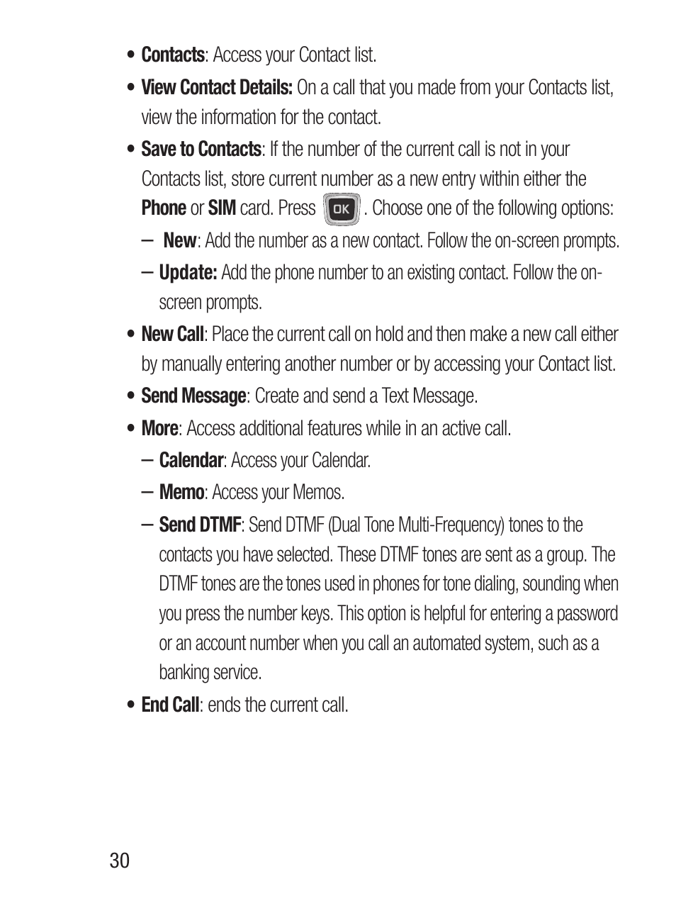 Samsung SGH-S150ZKATFN User Manual | Page 36 / 130