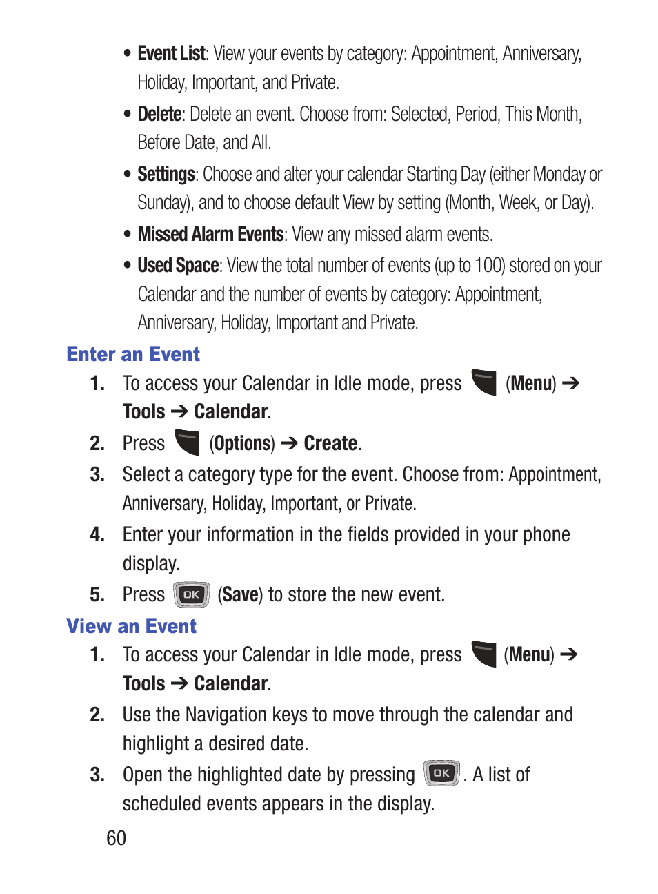 Samsung SGH-S150ZKATFN User Manual | Page 66 / 130