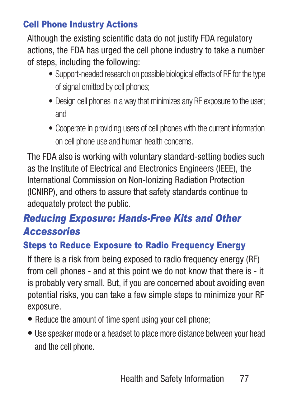 Samsung SGH-S150ZKATFN User Manual | Page 83 / 130